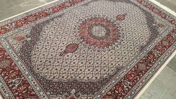 خرید قالی طرح ماهی + قیمت فروش استثنایی
